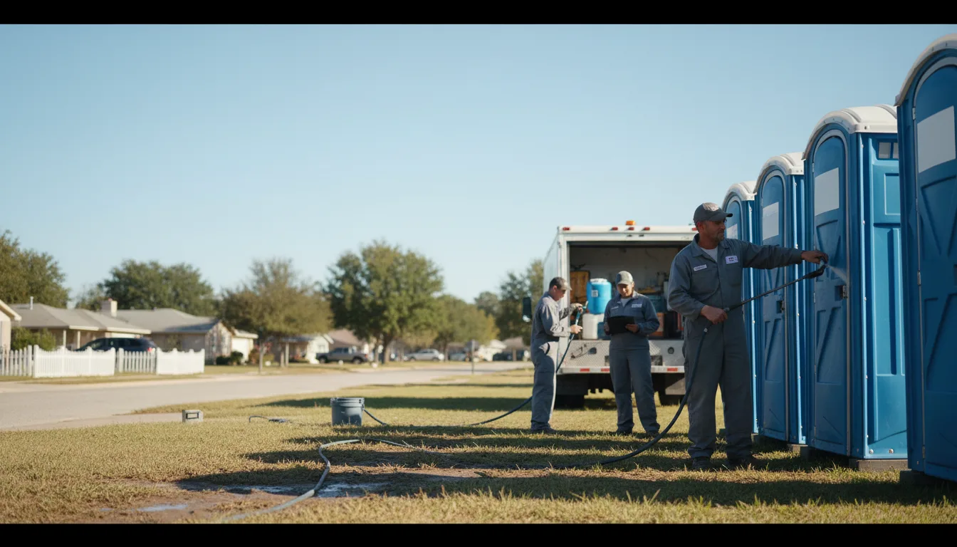 Long-Term Portable Toilet Rental in La Fontaine, IN near me
